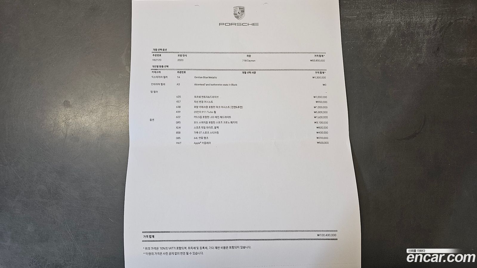Porsche 718