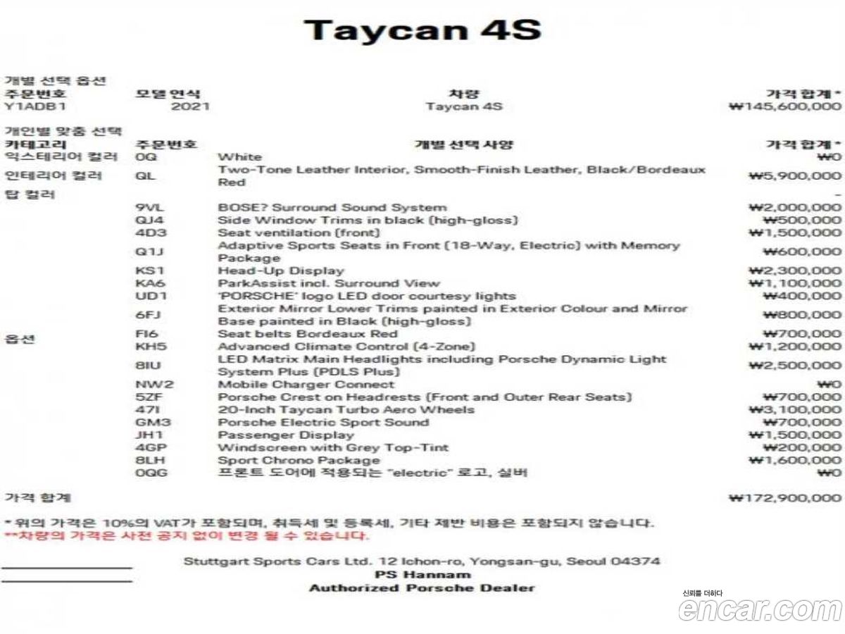 Porsche Taycan
