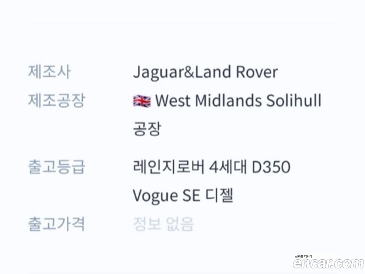 Land Rover Range Rover Mk4